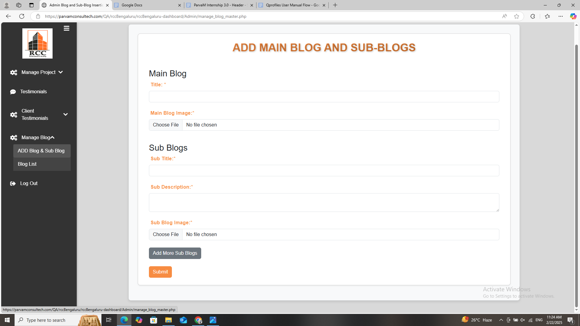 Sub Blog Image